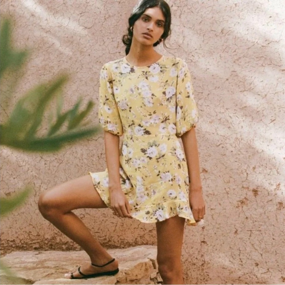 Faithfull The Brand Jeannette Floral Dress